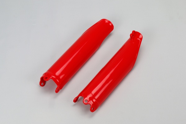 Fork Slider Protectors red for Honda CRF 250 R (2014-18) - CRF 450 R (2009-18) - CRF 450 RX (2017-18)